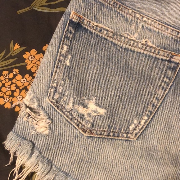 1. AGOLDE Parker Vintage Cutoff Shorts in Swapmeet - Picture 15 of 16